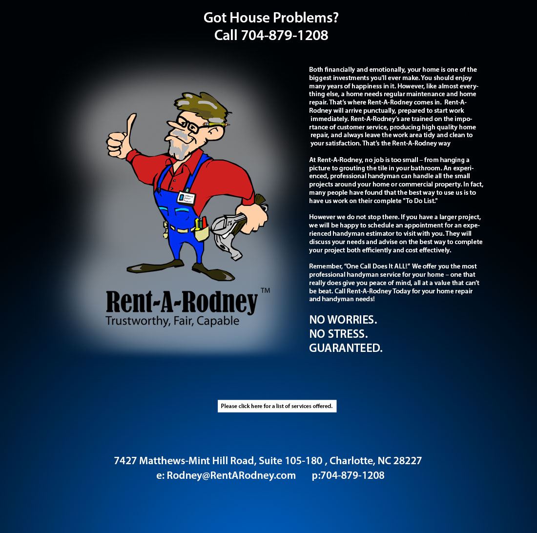 RentARodney Handyman Service